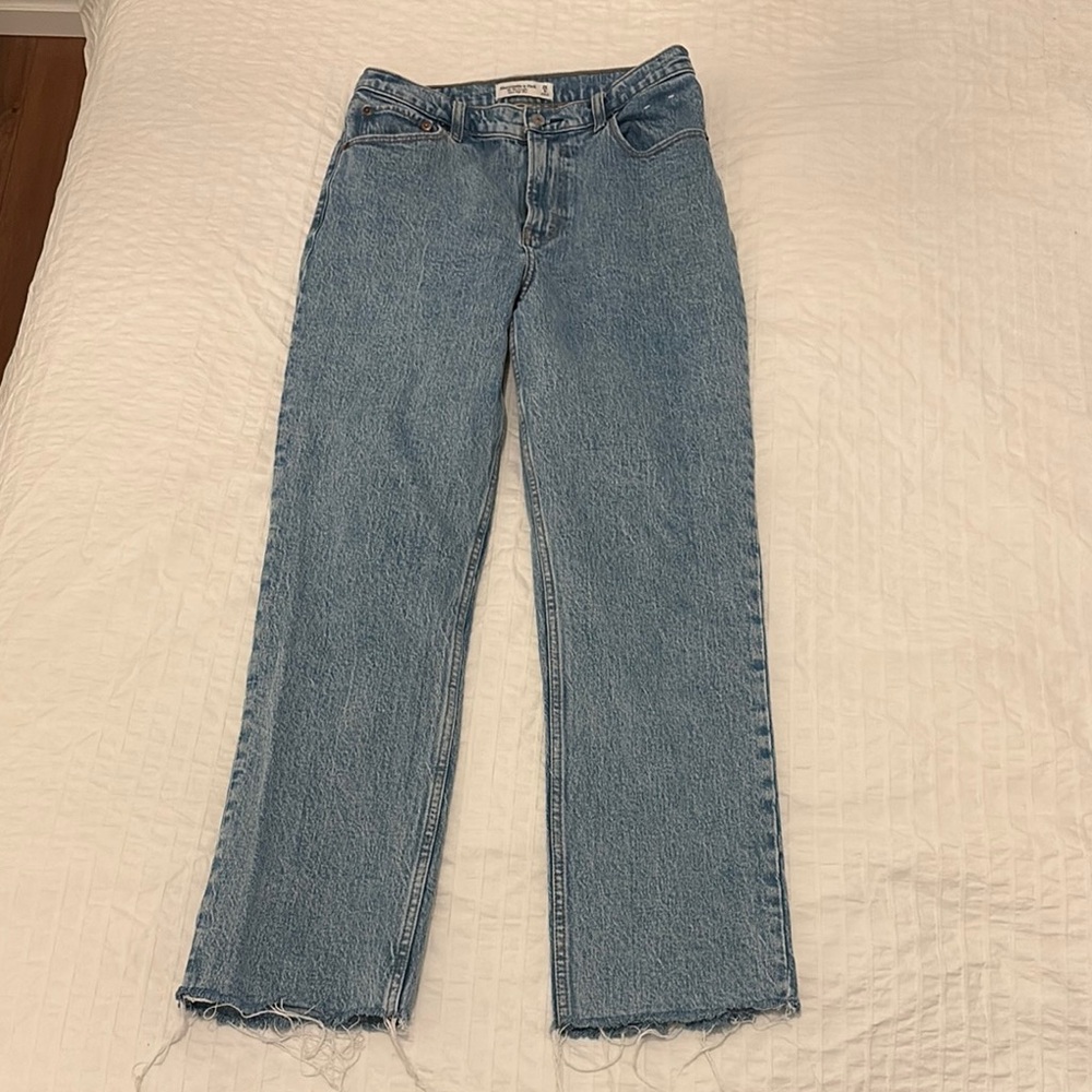 Abercrombie 90s straight Women's Blue Jeans